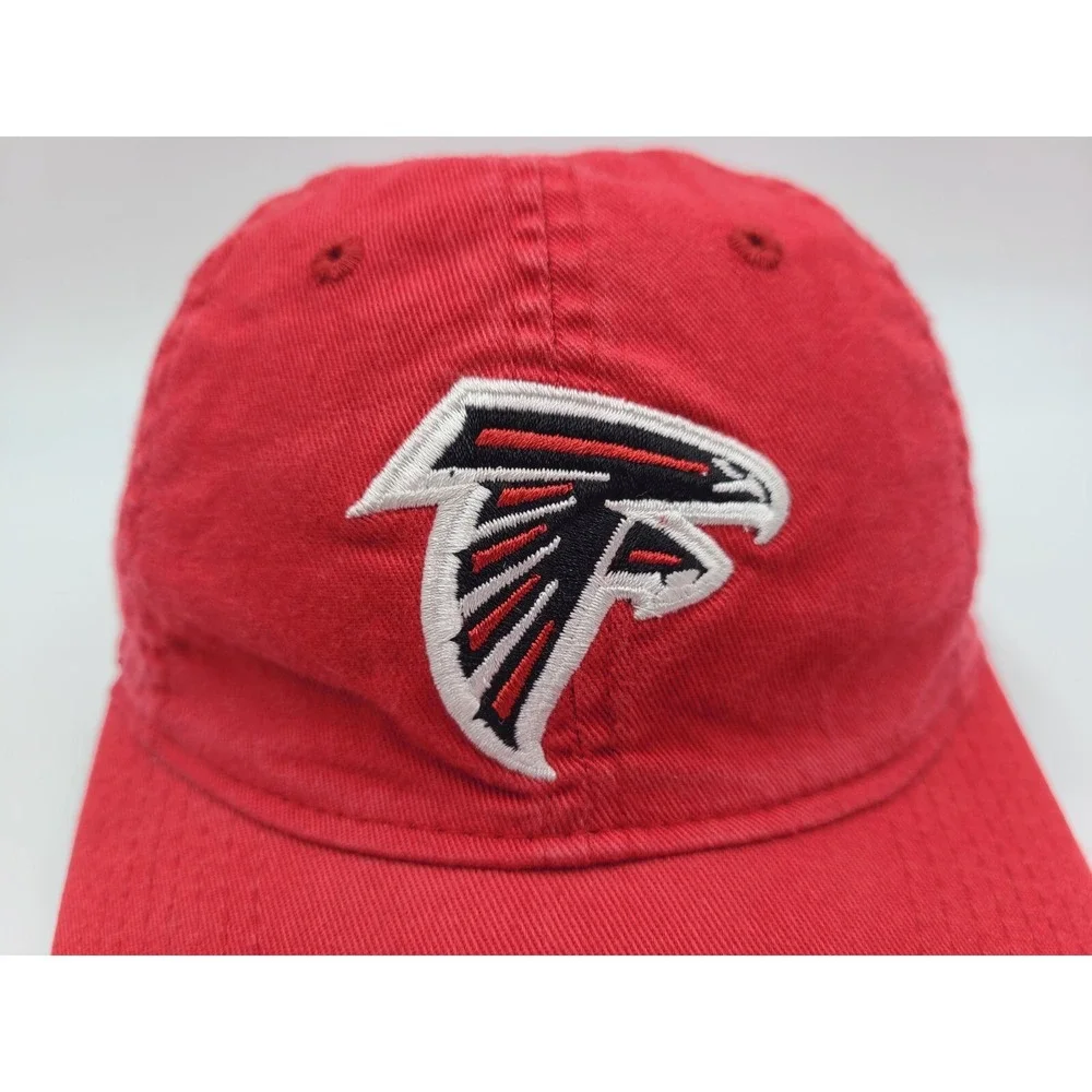 Youth Atlanta Falcons NFL Team Apparel Flex Fitted Hat Cap Boy Girl Football Red